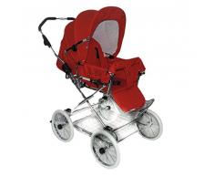 Eichhorn Buggy 419LUX-K042-EVA-0 Sportwagen mit Automatikgestell, EVA-Rad, rot