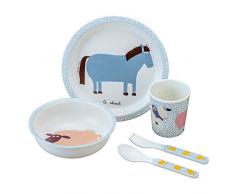 Petit Jour Paris - Geschirrset Bauernhof - für Malzeiten nicht nur auf dem Land - AF701J