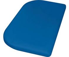 Playshoes 770325-7 Jersey-Spannbettlaken für das Beistellbett, Wasserdicht und Atmungsaktiv, 89 x 51 x 10cm, blau, blau