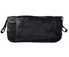HiTS4KiDS AZ-KFZ-621 Kinderwagen Organizer Buggy Kinderwagentasche inklusive Klettverschluss, Kinderwagen-Zubehör, praktische Aufbewahrungstasche universell passend, schwarz