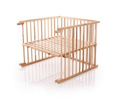 babybay Kinderbett-Umbausatz passend für Modell Maxi und Boxspring, Kernbuche geölt