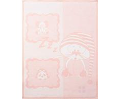 sei Design Babydecke - Kuscheldecke Krabbeldecke aus Baumwolle | Krabbeldecke | Spieldecke für Zuhause & Babybett & Kinderwagen - sehr weich und pflegeleicht | 90x120 cm