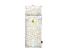 40Settimane QS0230007 Bezug für die Einlage der Babyschale mit Blümchen dekoriert