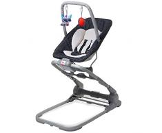 Tiny Love 3-in-1 Close To Me Bouncer Babywippe, Baby Hochstuhl, Babywippe elektrisch und Liegesitz, nutzbar ab der Geburt (0M+), inkl. Musik-, Wipp- und Vibrationsfunktion, luxe