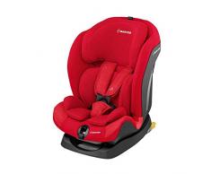 Maxi-Cosi Titan mitwachsender Auto-Kindersitz 9-36 kg mit Isofix und Liegeposition, nutzbar ab 9 Mon. bis 12 J., Nomad Red (rot)
