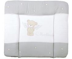 roba Wickelauflage Heartbreaker, weiche Wickelunterlage 85x75cm, Wickeltischauflage PU beschichtet