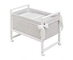 Cambrass 35090 Babybett Next Kollektion, Star, 55 x 88 x 72 cm, grau