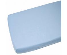 Spannbetttuch kompatibel mit snuzpod Nachttisch Kinderbett 100% Baumwolle – blue-by for-Your-Little -