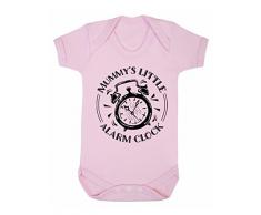 Art Hustle Mummy s Little Wecker Baby Junge Mädchen Unisex kurzarm Body (Baby Pink – 3–6 Monate)