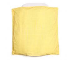 Mundo melocotón All-Over-Painting Lis Bettbezug für Wiege gelb