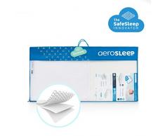 AEROSLEEP - EVOLUTION Pack - Matratze und Matratzenschoner - Hochwertige Kaltschaummatratze für optimale Unterstützung des Rückens - 80 x 40cm - Weiß