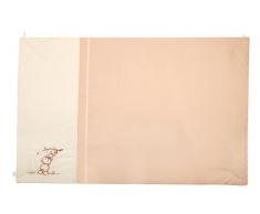 Julius Zöllner 9520010310 - Organic Bär Apfel Krabbeldecke mit Applikation, 95 x 135 cm