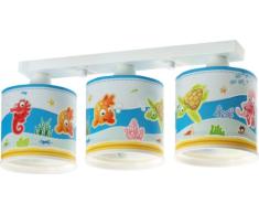 Aquarium Deckenlampe Dalber 60333 Clownfisch Seepferdchen Schidkröte Lampe Kinder Zimmer