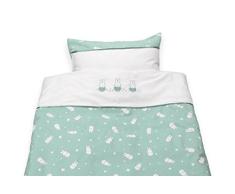 Miffy Bettwäsche Bettdeckenbezug 60x80 cm und Kopfkissenbezug, 40x60 cm, jade