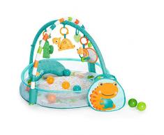 Bright Starts 4 In 1 Bällebad und Spieldecke, blau