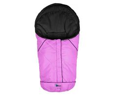 Altabebe AL2003 - 37 Winterfußsack Nordic Kollektion für Babyschale und Car Seat, Gruppe 0+, pink- schwarz