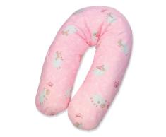 Julius Zöllner 4610016002 - Dolly Rosa Stillkissen Banane mit Hohlfaser, circa 190 cm (Außenmaß)