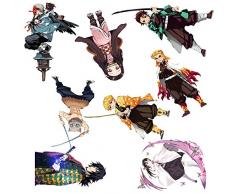 Wandtattoo, Motiv: Dämon Slayer, Vinyl-Tapete für Kinderzimmer, 61 x 30,5 cm