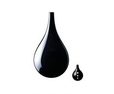 d-design middle colors long, Designer Luftbefeuchter mit Fernbedienung, 1,8 l für ca. 20 Stunden Laufzeit, mit Aroma-Funktion, Diffuser Aromatherapie, Raumbefeuchter, Vernebler, leise, schwarz