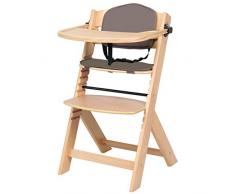 Faltbarer Hochstuhl mit Tablett Babify Evo/neues Kissen + Rückenlehne Plus im Lieferumfang enthalten.