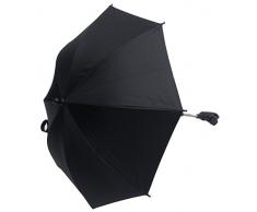 For-Your-Little-One Sonnenschirm, kompatibel mit Graco Quattro Tour Duo, schwarz