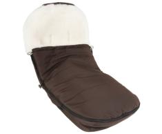 Kaiser 67217-35 Lammfellfußsack Passend für Brio-Go weiß/braun