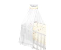 Träumeland TT12204 Himmel für Babybett Schäfchen, 160 x 300 cm