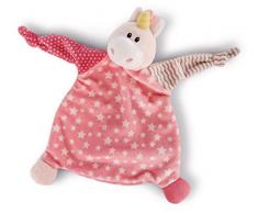 NICI 43652, rosa Schmusetuch Einhorn Stupsi, 25 x 25 cm