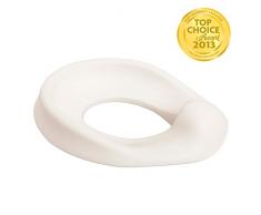 Dreambaby F677 Kinder-Toilettensitz Kindertoilette WC-Sitz für Kinder Klositz, extraweich, weiß