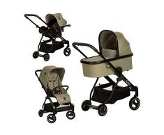 iCOO 151525 Acrobat Kinderwagen, XL Plus Trioset, grün
