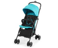 Kinderkraft Kinderwagen MINI DOT, Liegebuggy, Sportwagen, Ultraleicht 5,6 kg, Aluminium, Schnelles Zusammenklappen, Pocket, Einfacher Transport, Zubehör für Kinder von Geburt bis 15 kg, Türkis