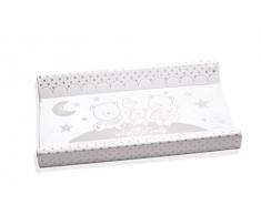 ITALBABY 050.6010 – 10 Happy Family Wickelauflage PVC 2 Seiten,81.5 x 50 x 9 cm