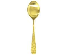 Mepra Crocodile Ice Oro Kaffeelöffel, amerikanische Größe, goldfarben matt