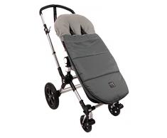 Kaiser 6571524 Louis Thermo Fleece Fußsack, anthrazit