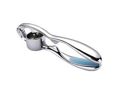 Local Makes A Comeback Knoblauchpresse, bester professioneller Künstler aus Edelstahl für die Küche, leicht zu reinigen und langlebig, Blau