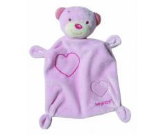 Fehn Rainbow Teddy Schmusetuch (Pink)