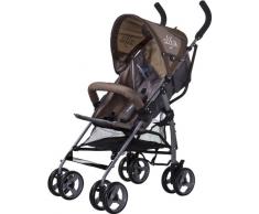 Caretero Alfa, Licht Kinderwagen Buggy, braun