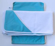 Louis Le Sec Kapuzenbadetuch, 90 x 90 cm, Blau