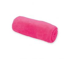 Bemini by Baby Boum 390SOFTY57SF Babydecke SOFTY pompon 75x100 cm,rosa