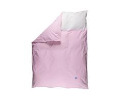 Robert Osswald 1.1.1.3.1.2.1-K01-05 Plumeaubezug Petita einzeln für Kinderbettwäsche - 100cm x 135cm, rot