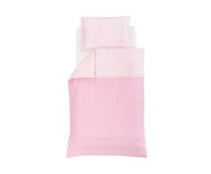 Träumeland TT17302 Bettwäsche Traumhäschen rosa, 100 x 135 cm, mehrfarbig