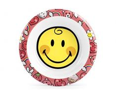 Lulabi Smiley Girl Suppenteller Melamin, Cm21-400 g