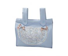 Babyline Karamell – Handtasche Brotkasten für Stuhl blau
