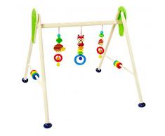 Hess Holzspielzeug 13379 - Babyspielgerät aus Holz, Waldtiere, ca. 62 x 55 x 50 cm