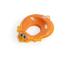 OkBaby, Kinder Toilettensitz Ducka Sitzverkleinerer für Kinder mit griffiger Rand Arancio