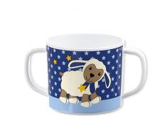 Sterntaler Henkeltasse, Motiv: Schaf Stanley, Alter: Für Babys ab 6 Monaten, Blau