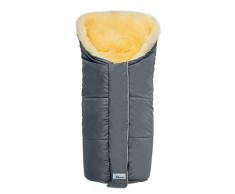 Altabebe MT2277LP-64 Winter Lammfellfußsack für Kinderwagen Nordkap Kollektion, 12-36 monate, grau