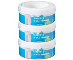Tommee Tippee Sangenic Multipack 3-er Packung für Nursery Essentials Basic Windeleimer