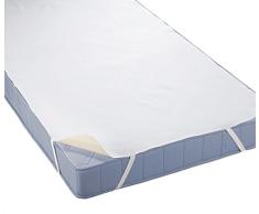 biberna Sleep & Protect 0809720 Molton wasserundurchlässig Matratzenauflage 1x 70x140 cm, weiß