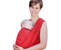 Didymos ttr-767-006 Babytragetuch, Modell Lisca Burgund, Größe 6, rot